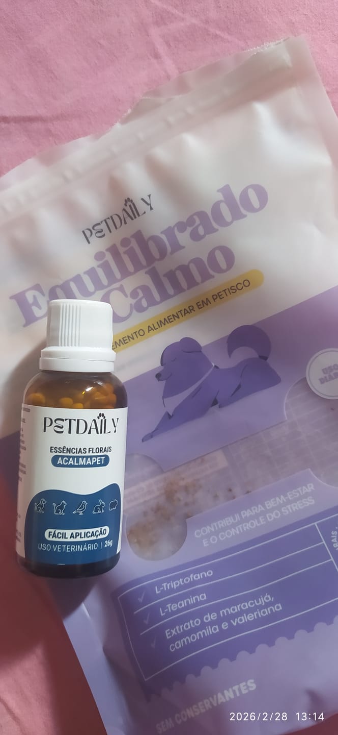 Customer photo review of Floral Pet Ansiedade