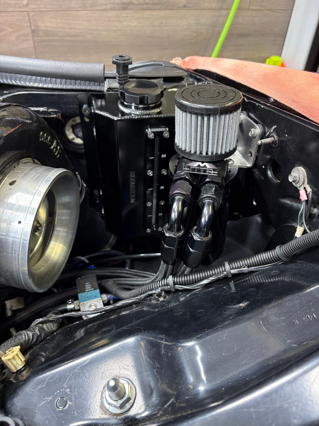 Customer photo review of Active 2 Stage Oil Separator / Oil Catch Can