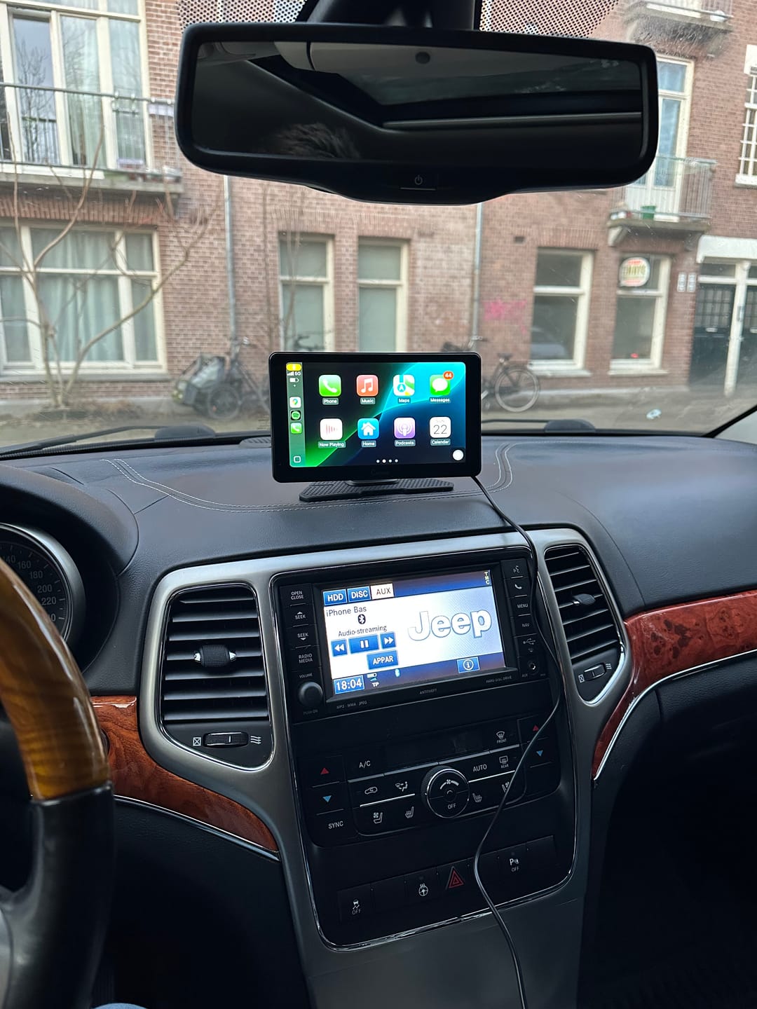 Customer photo review of CarPlay Scherm