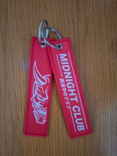 Customer photo review of Kanjo Night Run Oni Mask Jet Tag