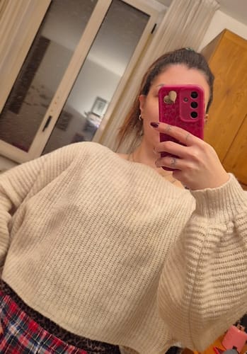Customer photo review of Maglione Urban manica larga - beige