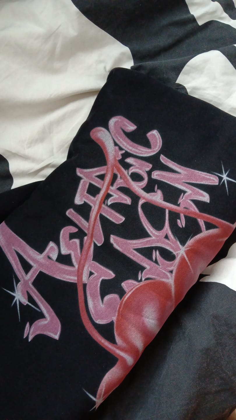 Customer photo review of Aelfric Eden Boxy Spider Cherry Hoodie