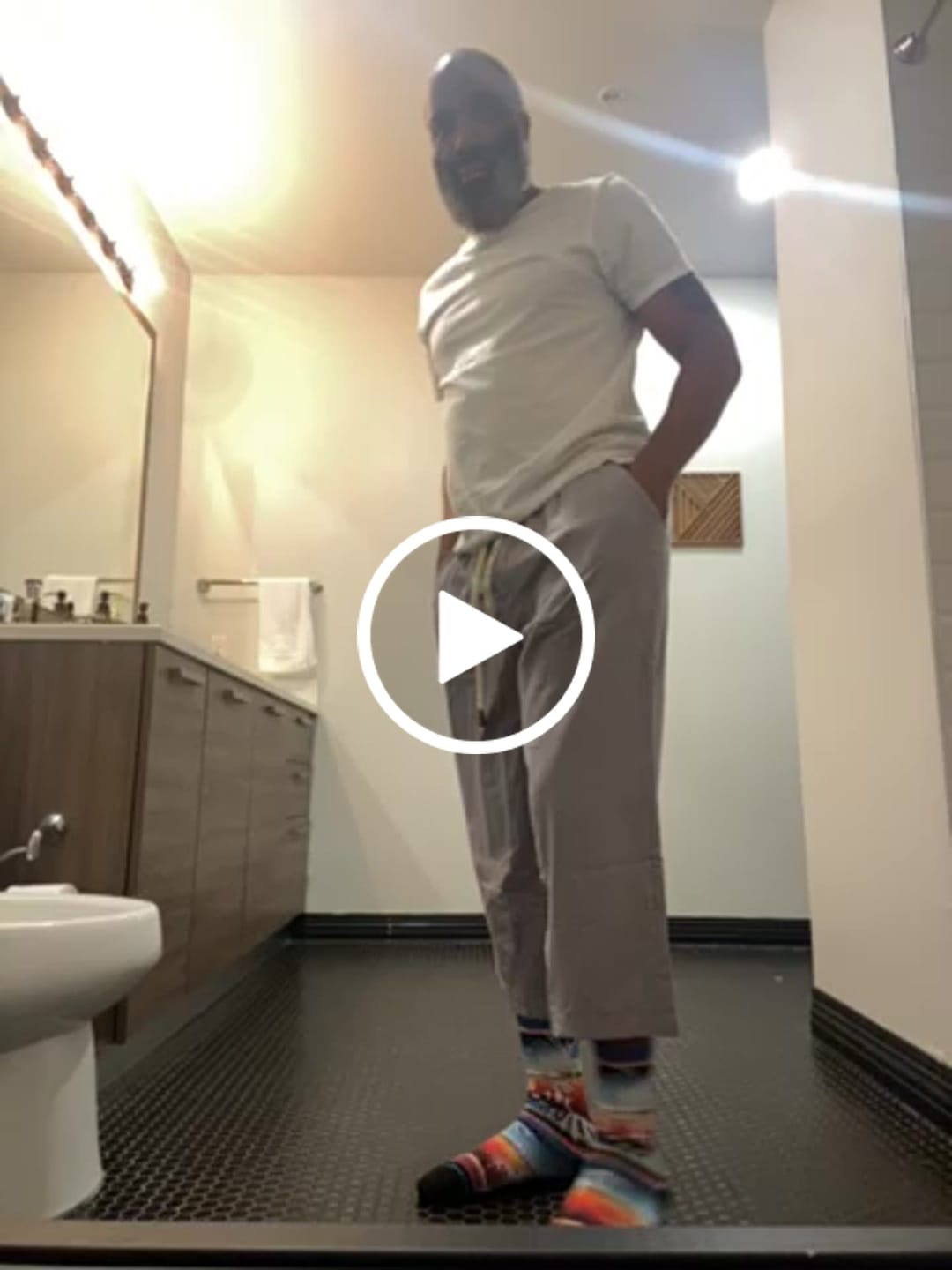 Customer video review of Sekino Wide Cropped Pants