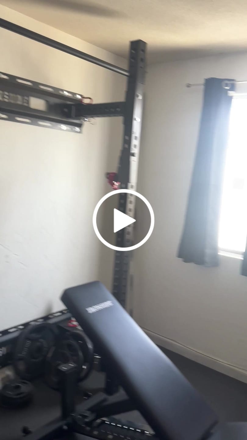 Customer video review of Rack Plegable de Pared Wall Mount IRONSIDE