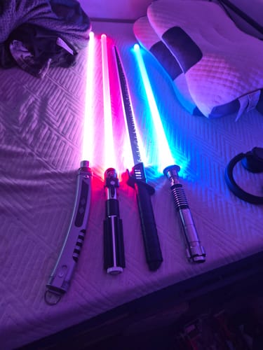 Customer photo review of Darth Vader Lightsaber