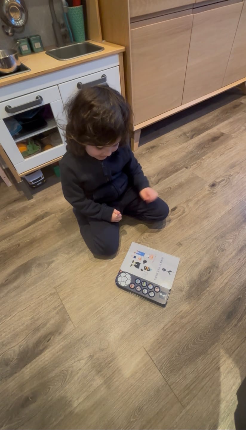 Customer photo review of Tottenham Hotspur Fan Chants Sound Book