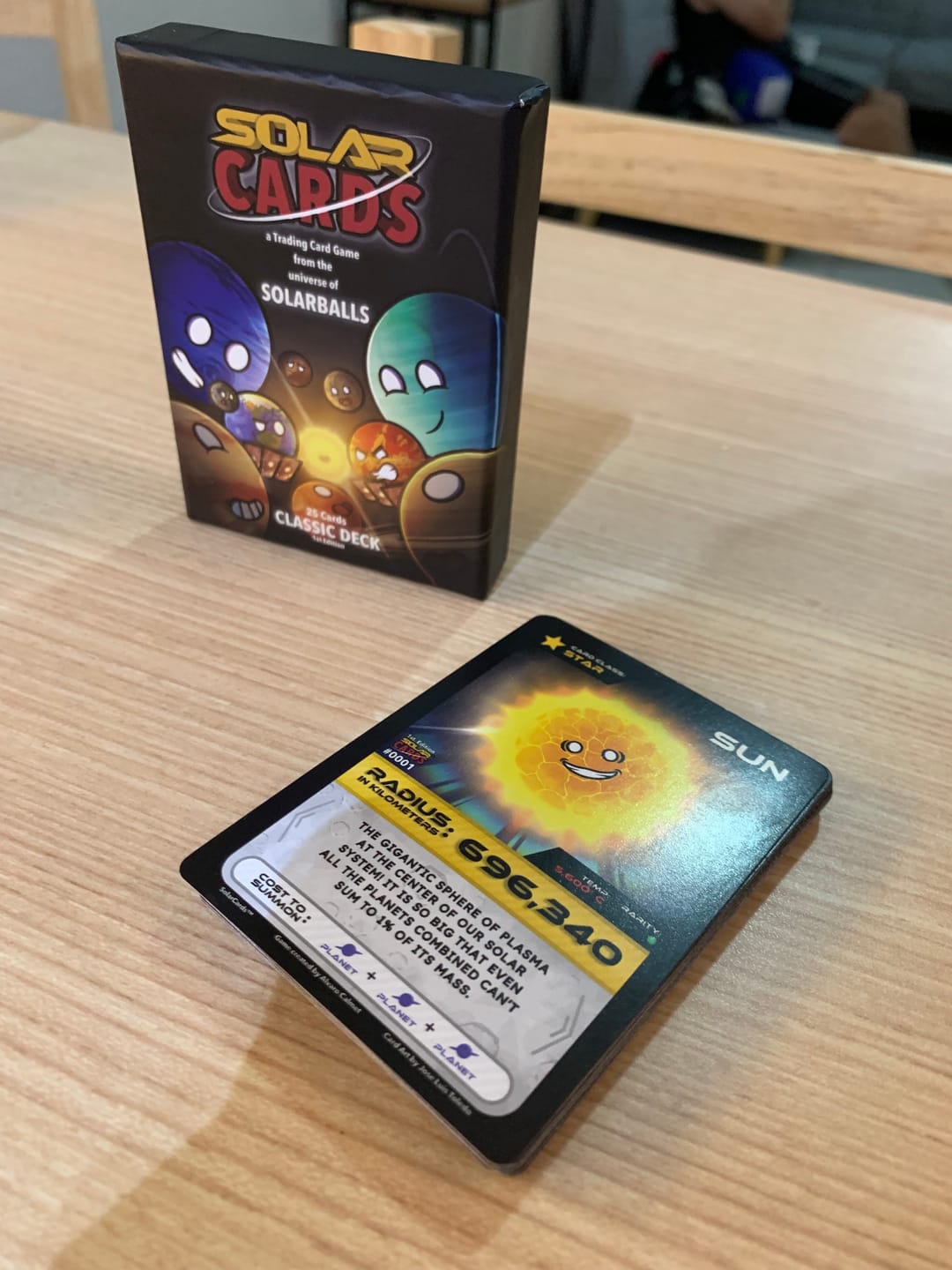 Customer photo review of SolarCards Classic Deck