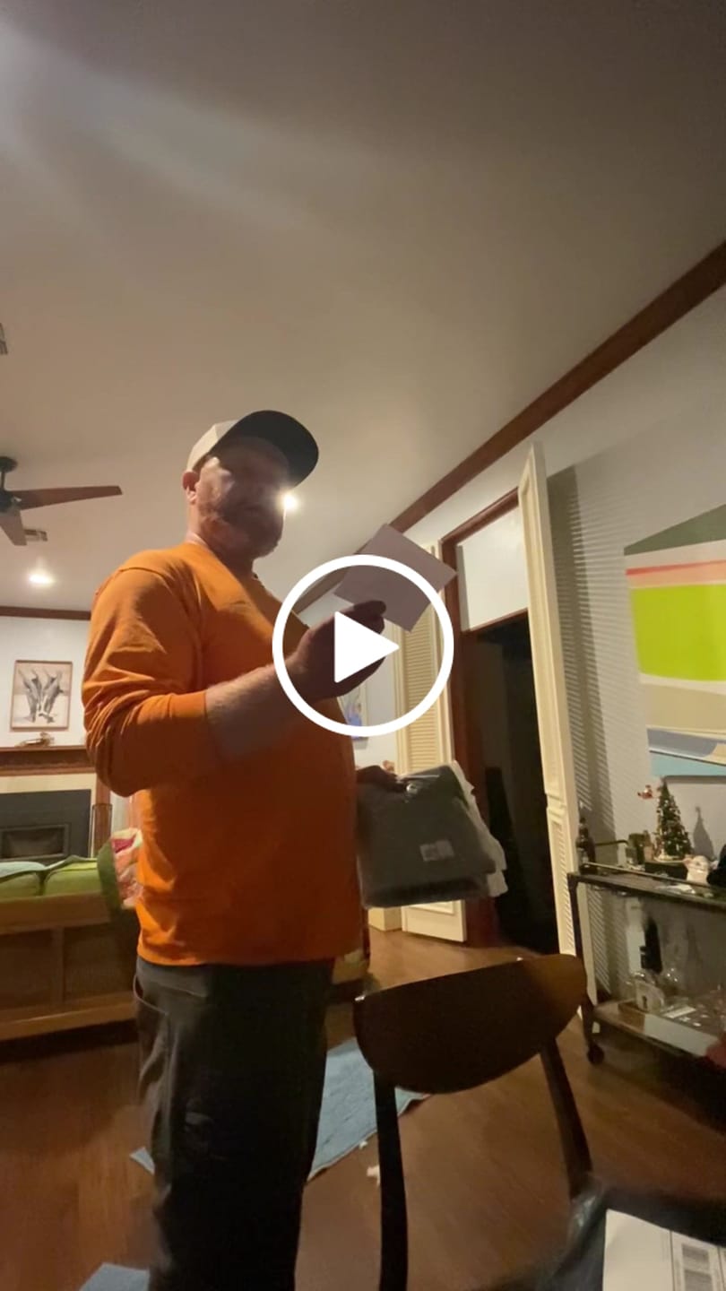 Customer video review of Sometimes I Wonder T-Shirt