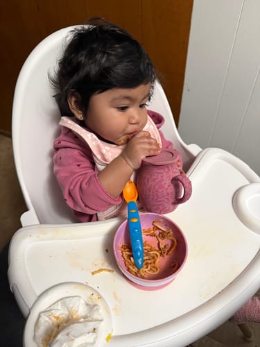 Customer photo review of Talavera Inspired Non Spill Sippy Cup Talavera Mug Baby Sippy Cup