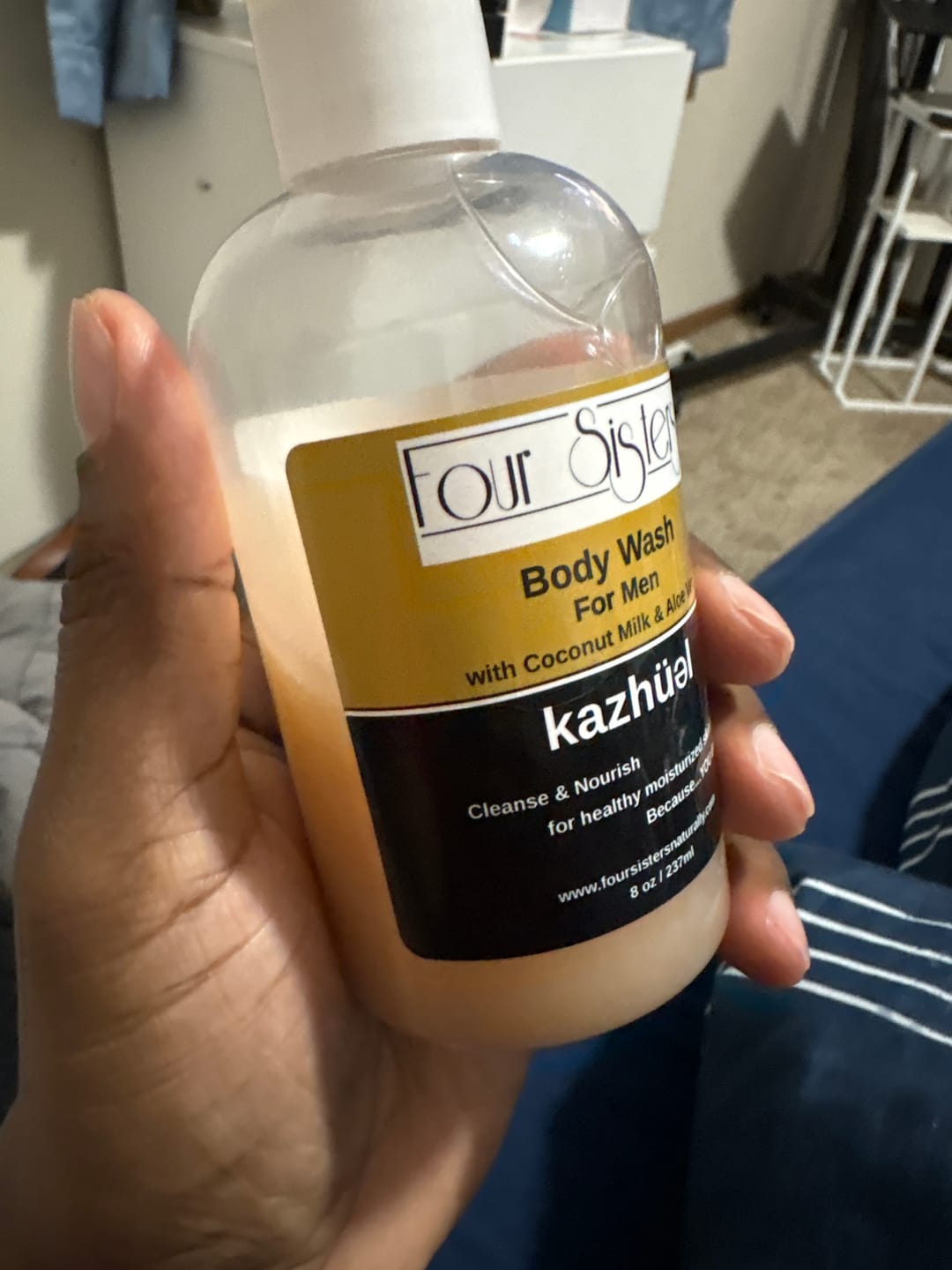 Customer photo review of Men's Body Lotion