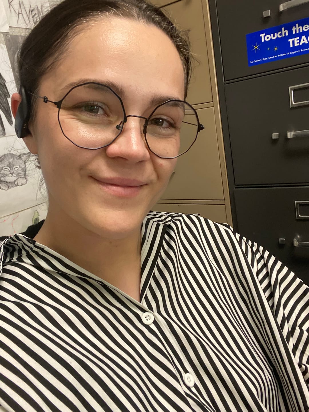 Customer photo review of Patricia Eyeglasses