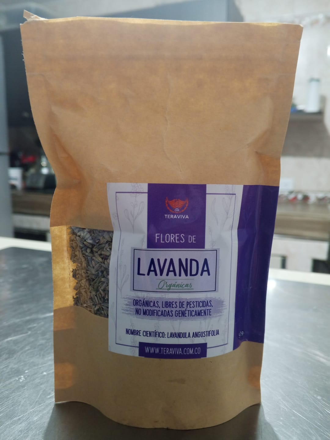 Customer photo review of Flores de Lavanda orgánicas