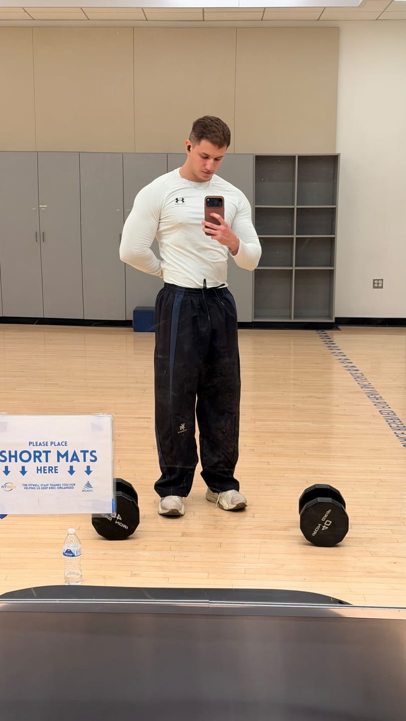 Customer photo review of 2057 - Fight Week Tracksuit Pants