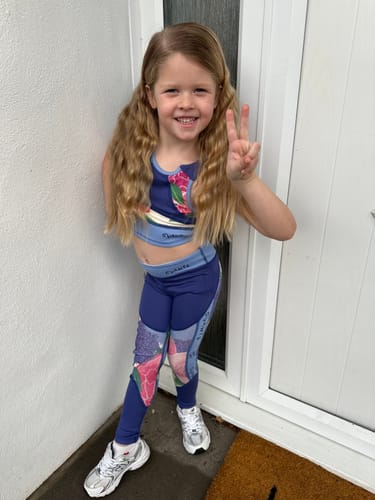 Customer photo review of Girls Plantech™ 2-Piece Set in Floral
