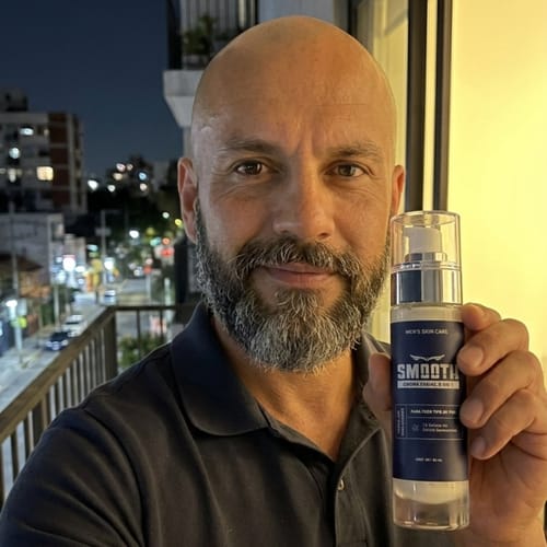 Customer photo review of Crema Facial 5 en 1