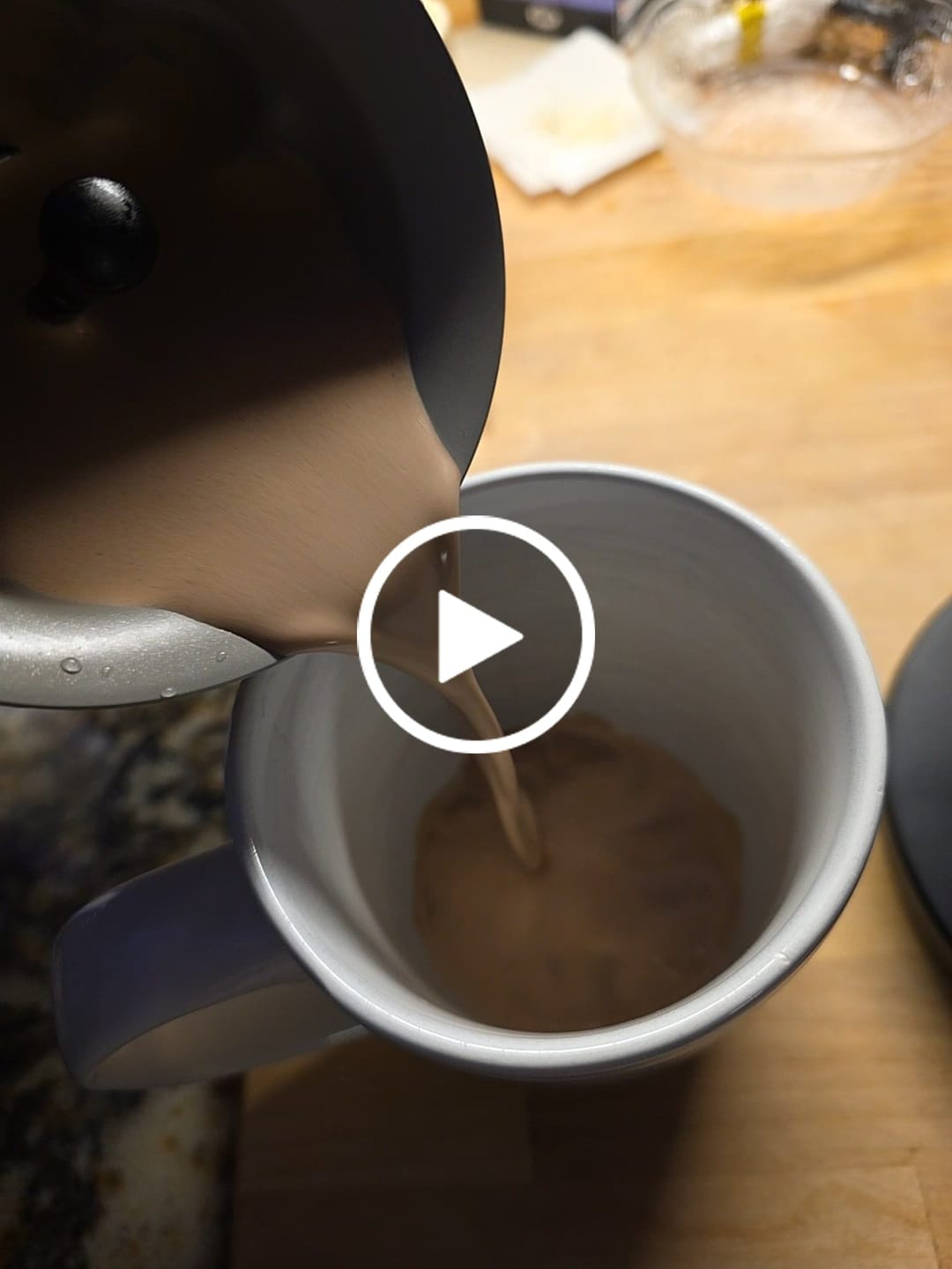 Customer video review of Peppermint Dark Hot Chocolate