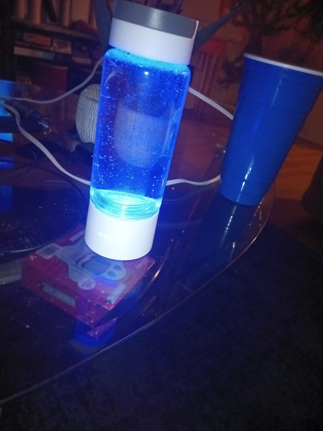 Customer photo review of Pro Hydrogen Water Bottle