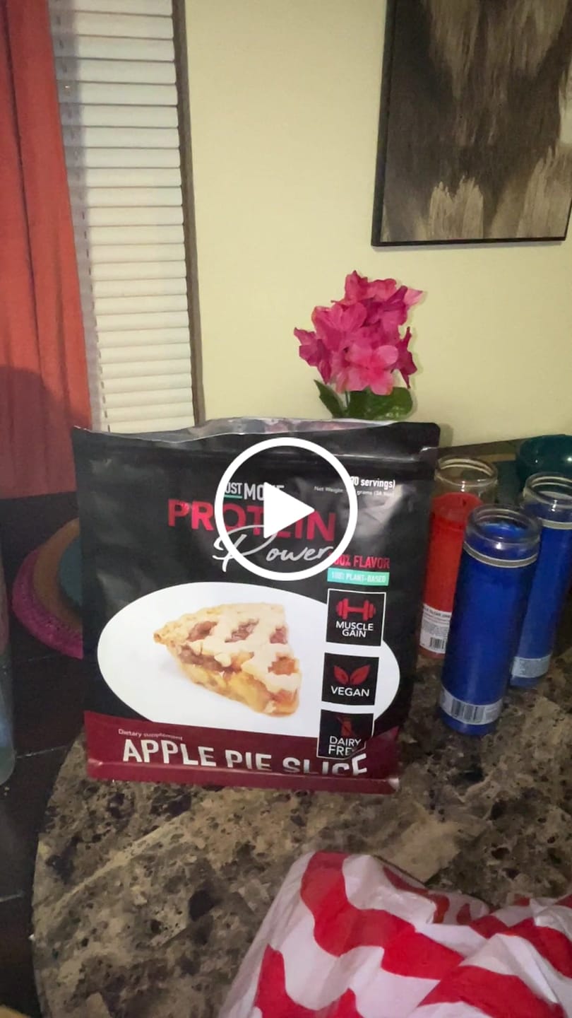 Customer video review of Apple Pie Slice Protein