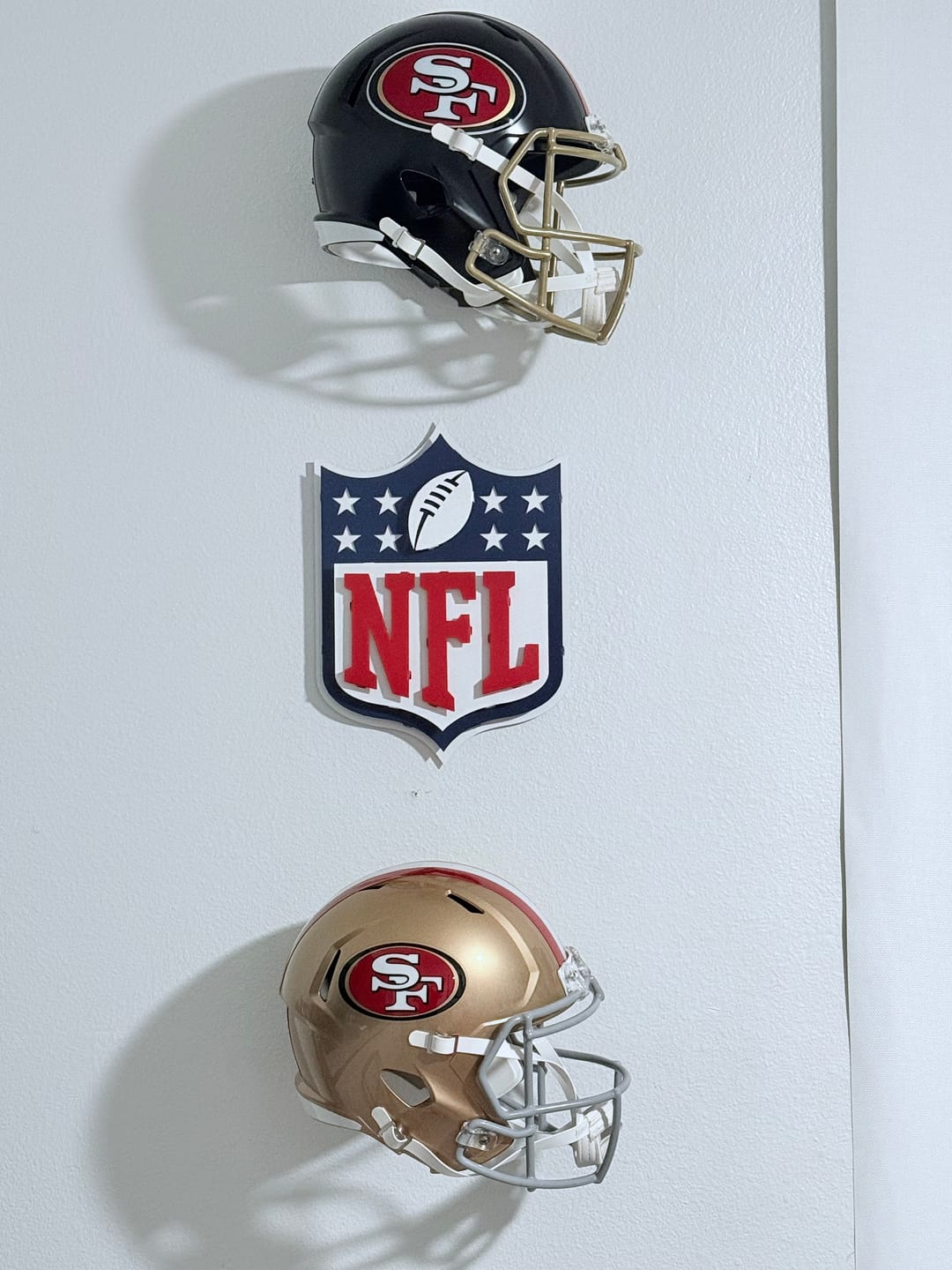 Customer photo review of National Football League Shield 3D Vintage Metal Wall Art