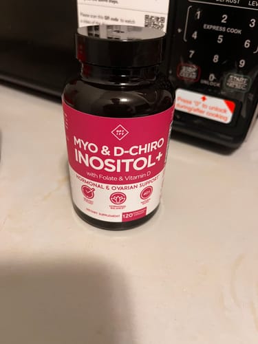 Customer photo review of Inositol+ Capsules - Hormone Balance & Healthy Ovarian Support for Women