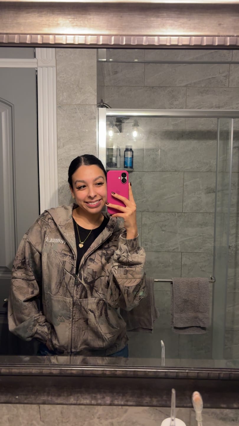 Customer photo review of 5116 - Tree Camo Collection - Zip Ups