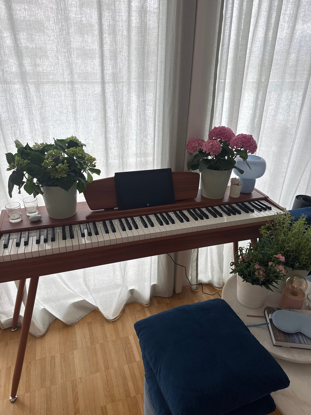 Customer photo review of Donner DDP-80 Motif de Bois Piano Numérique