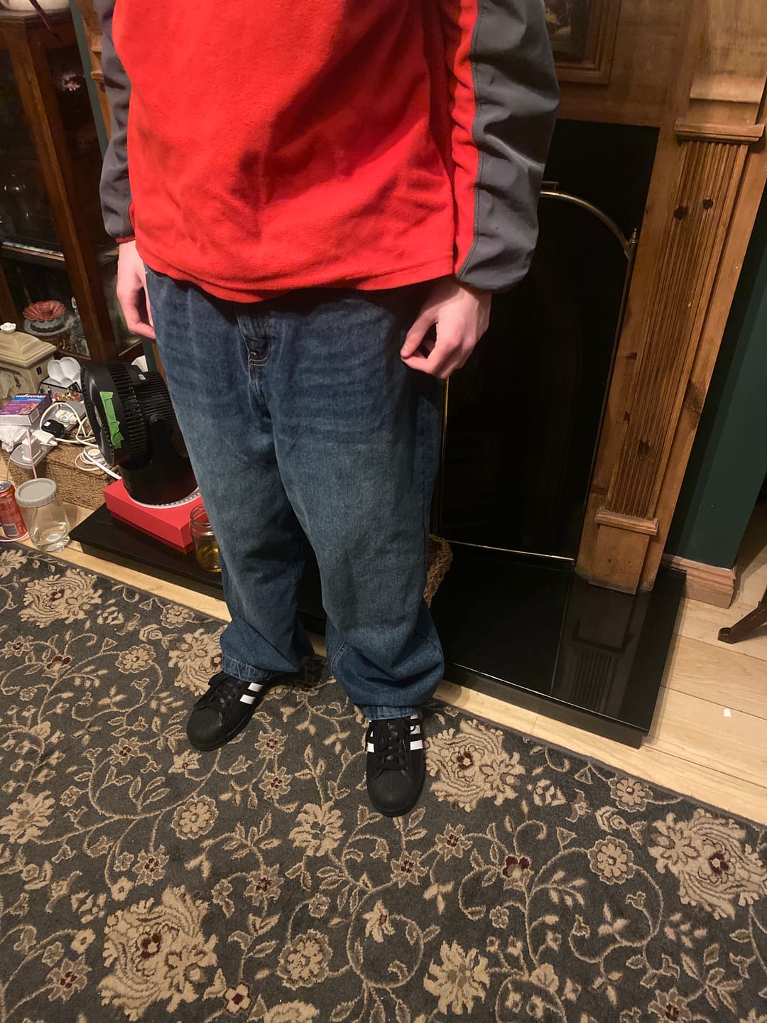 Customer photo review of DENIM PANT | FROST