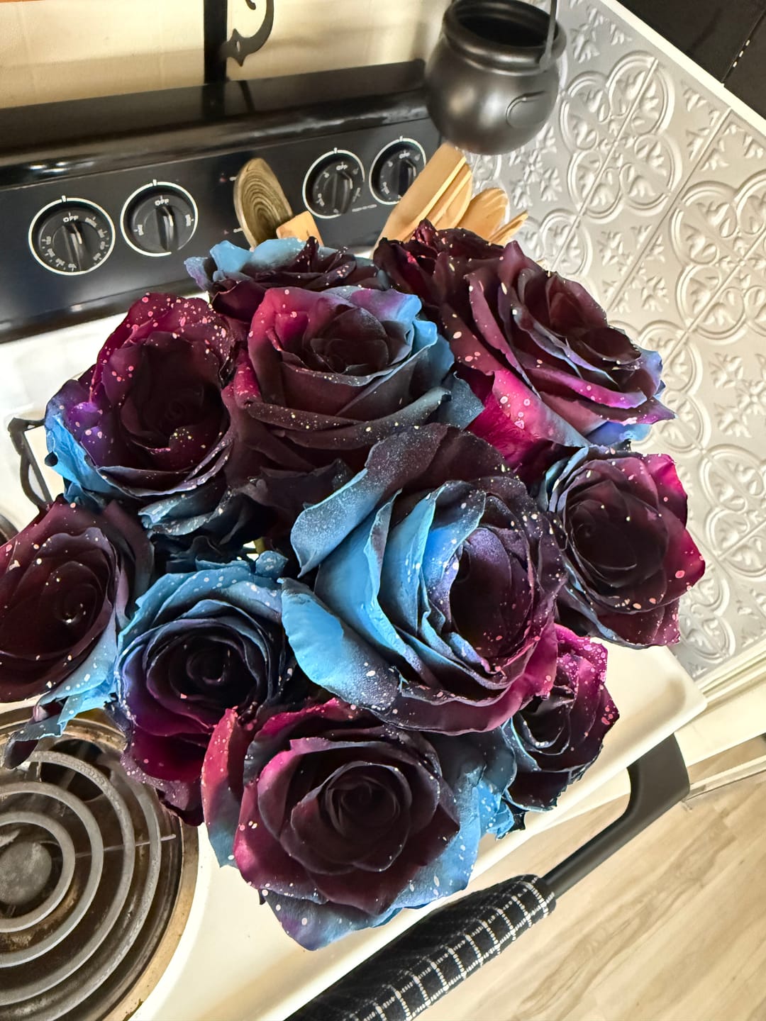 Customer photo review of Starry Galaxy Roses