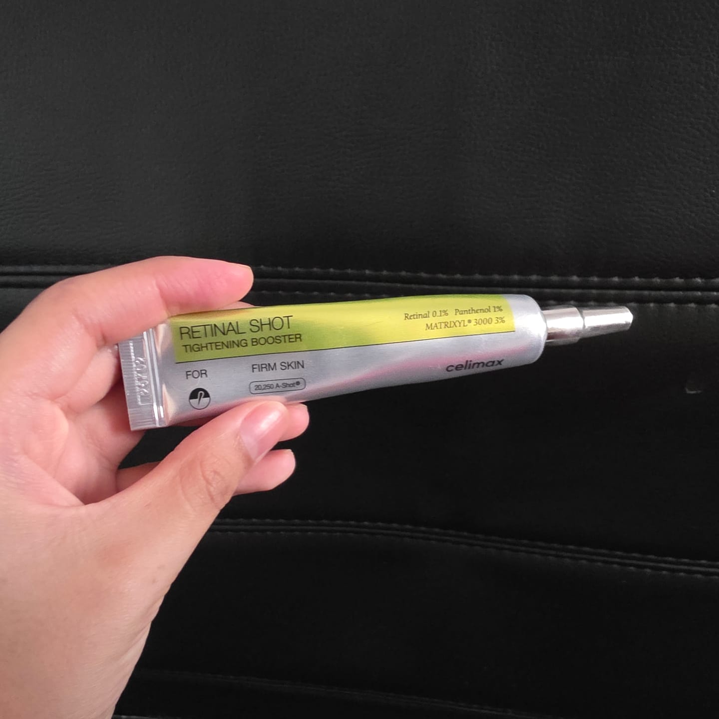 Customer photo review of The Vita A Retinal Shot Tightening Booster