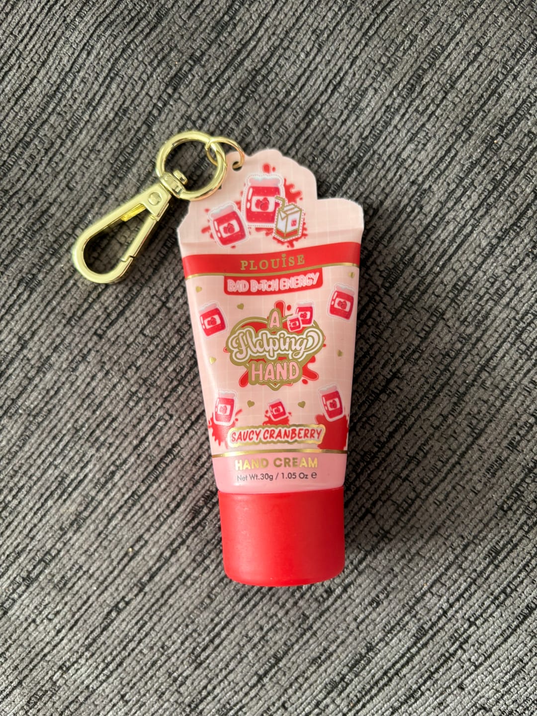 Customer photo review of P.Louise Christmas Magazine - Saucy Cranberry Hand Cream
