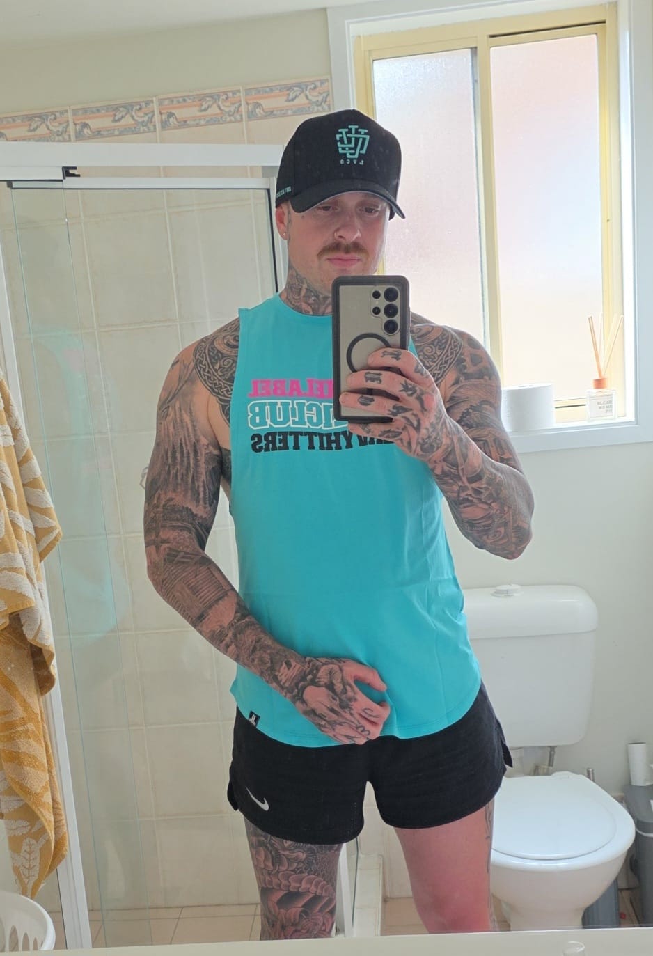 Customer photo review of ULTRA FIT Oat Classic A-Frame Snapback
