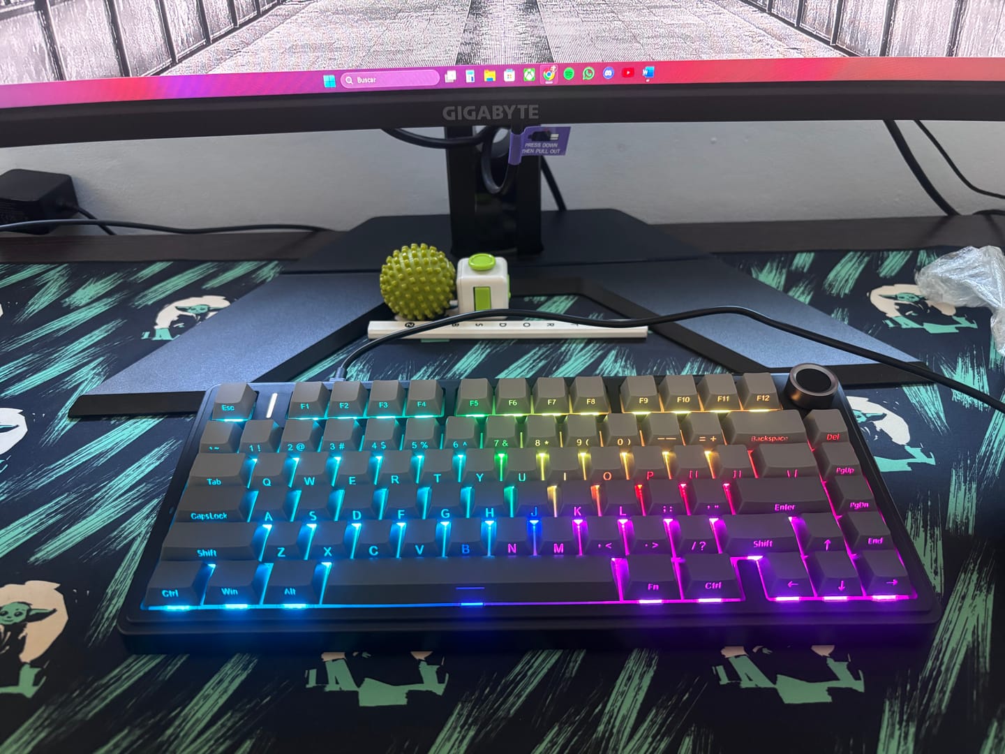Customer photo review of AULA F75 - Bruma