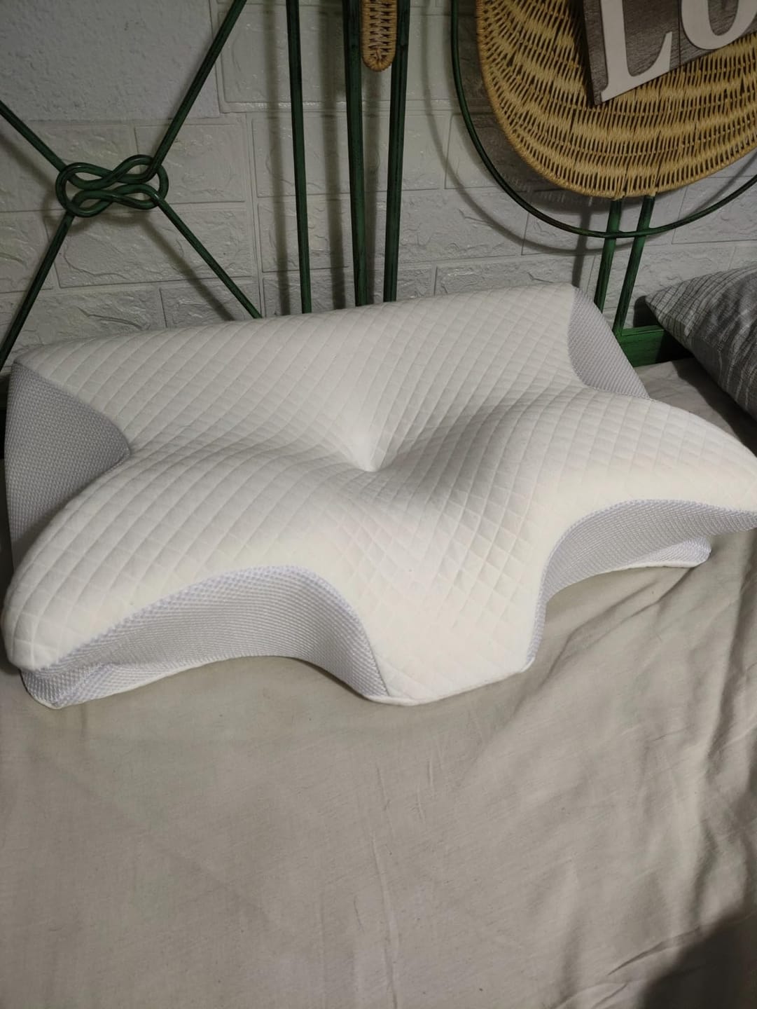 Customer photo review of Almohada Cervical Viscoelástica Sueño Profundo