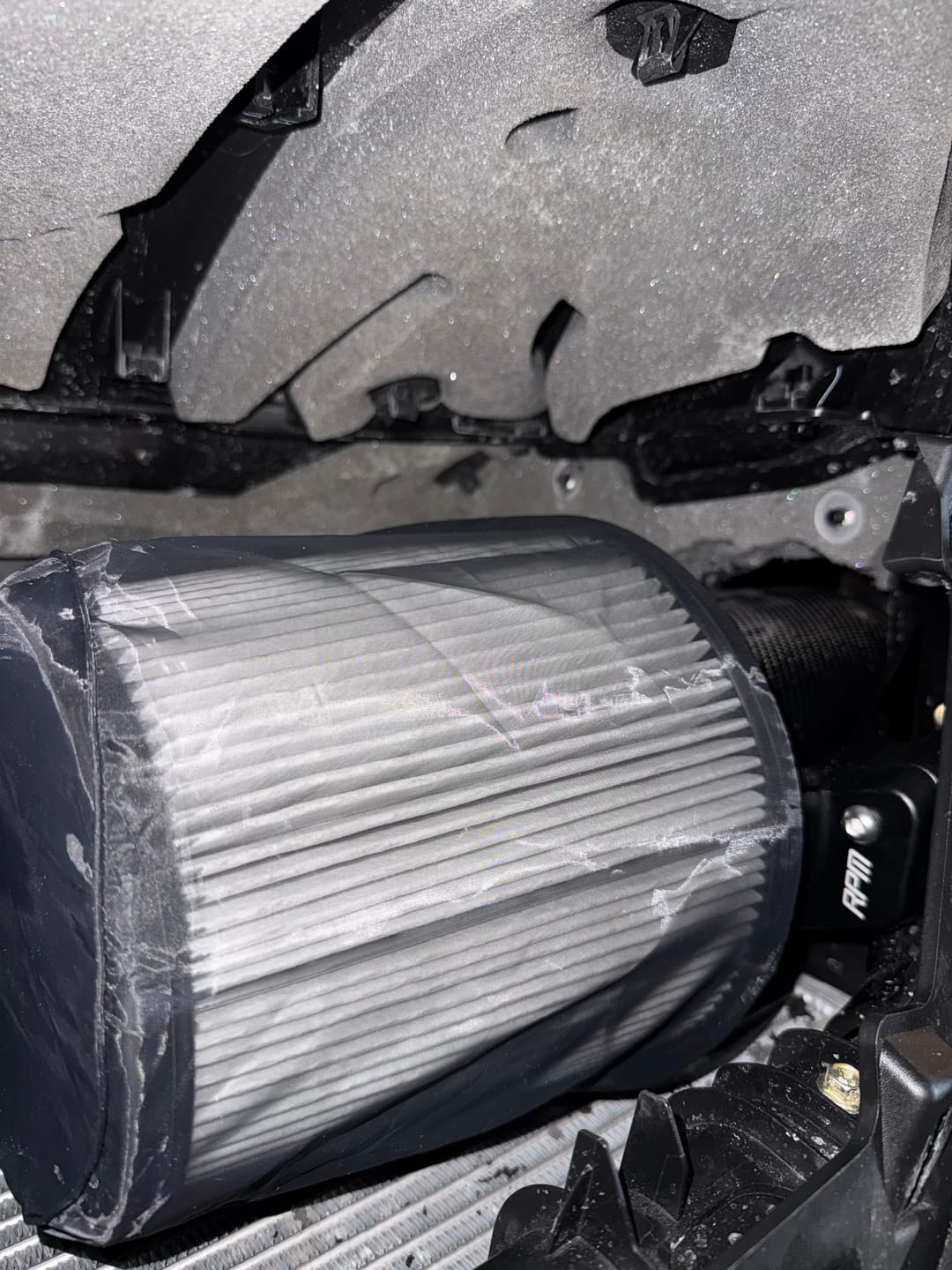 Customer photo review of RPM Can-Am Maverick R Carbon Fiber High Flow Intake System