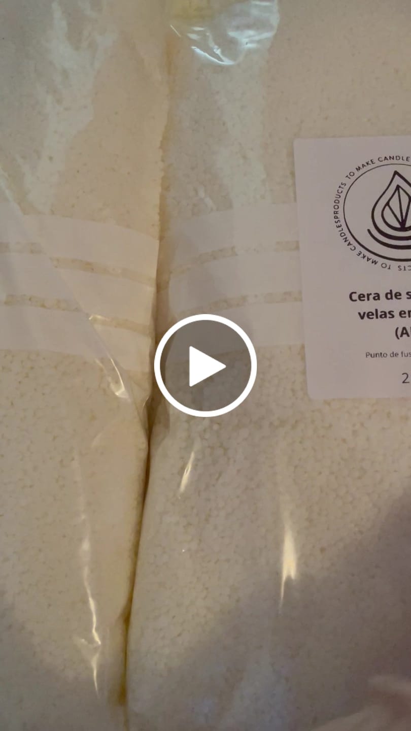 Customer video review of Colorante líquido para velas MARRÓN