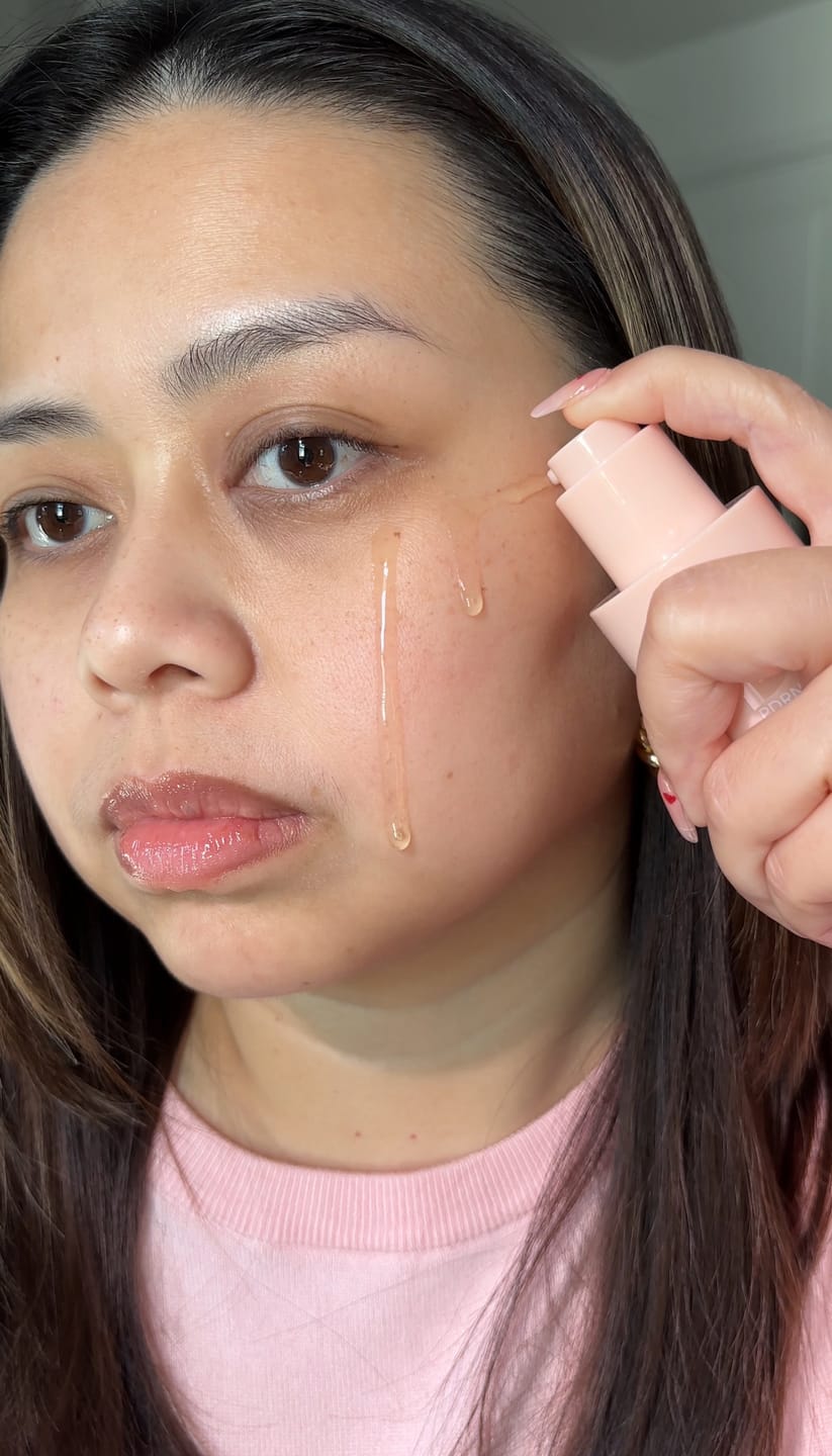 Customer photo review of PDRN glow serum 4.0 pump