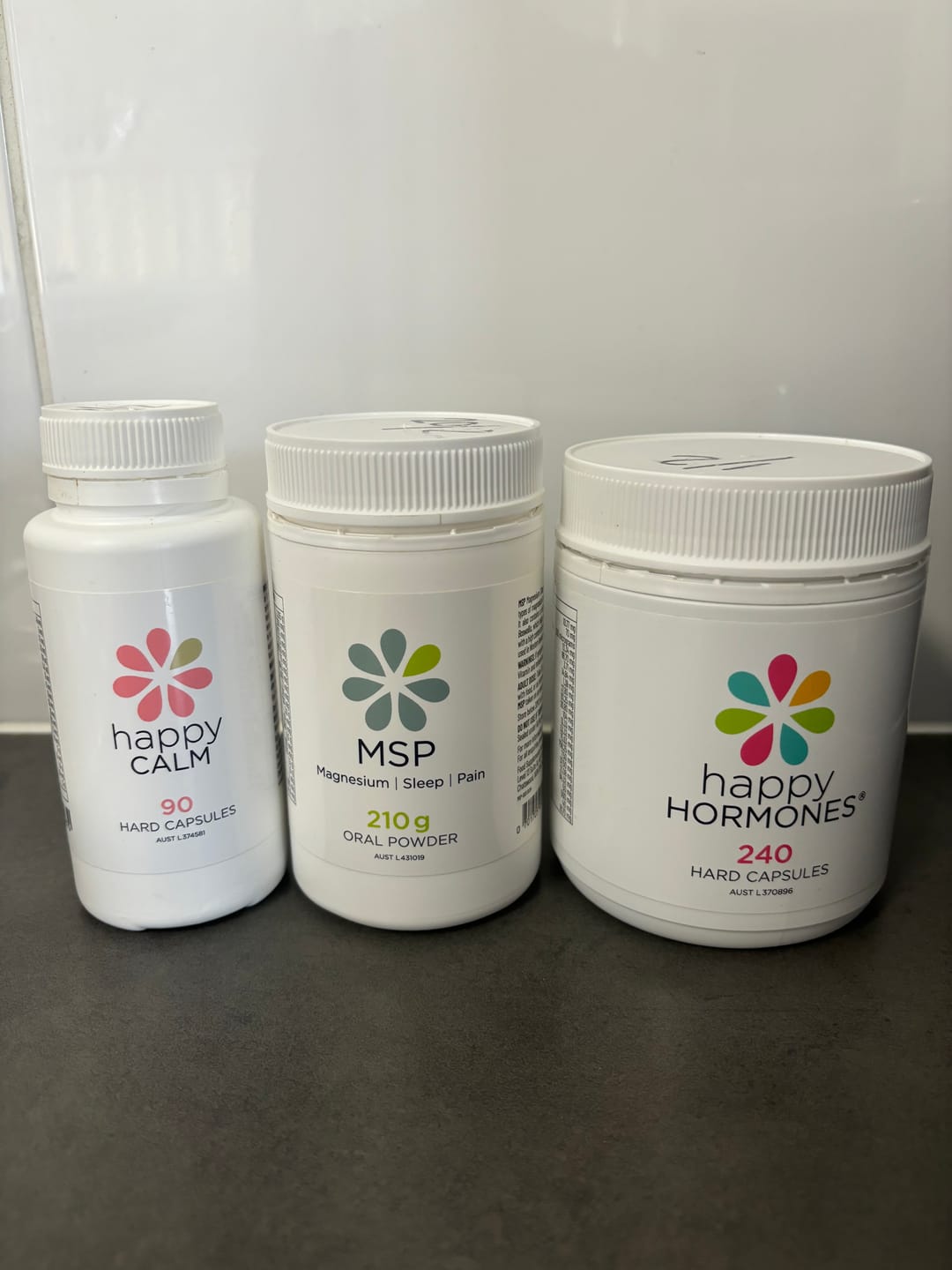 Customer photo review of Natural Perimenopause Supplements Bundle | Mood + Sleep + Hormone Support