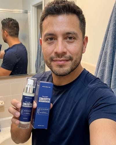Customer photo review of Crema Facial 5 en 1