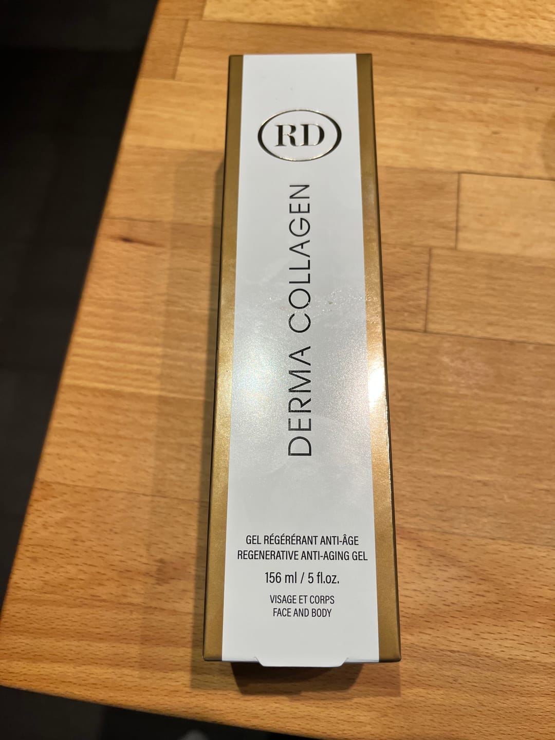 Customer photo review of Gel régénérant anti-âge - Derma Collagen 156ml