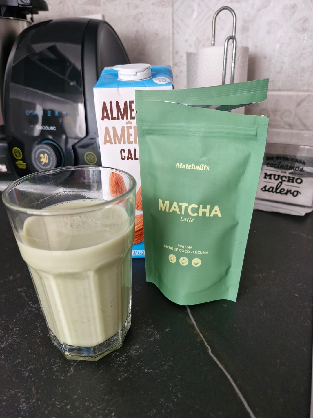Customer photo review of Matcha Latte