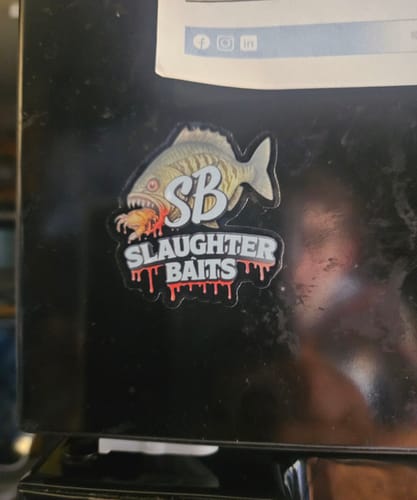 Customer photo review of 200 2.0" Custom Clear Stickers