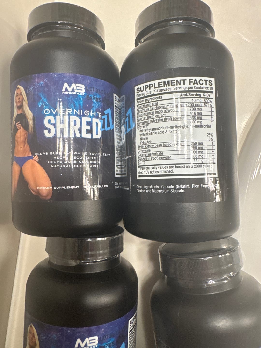 Customer photo review of Overnight ShredZZZ (Overnight Fat Burner)