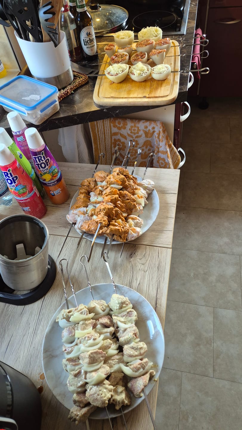 Customer photo review of Hähnchen-Schaschlik Original – zart mariniert & grillfertig | mySchaschlik