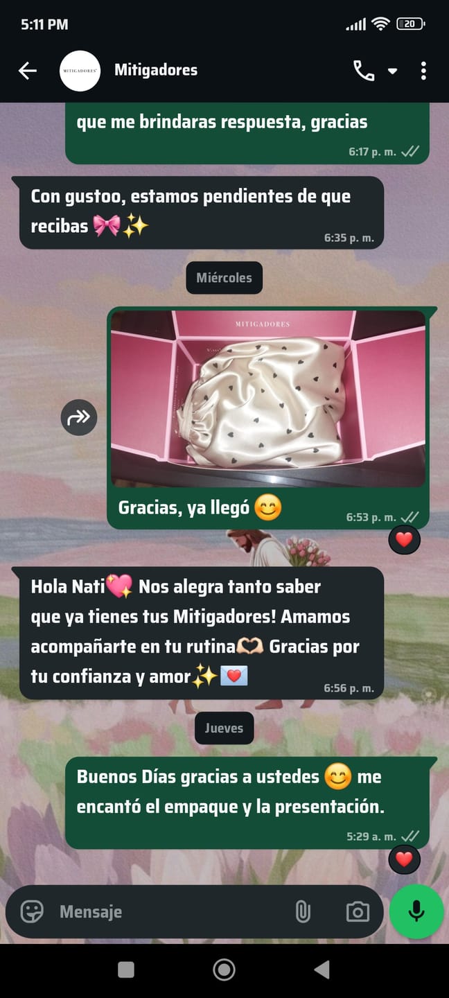 Customer photo review of Gorros para Dormir