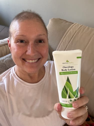 Customer photo review of Lotion for Chemo Patients