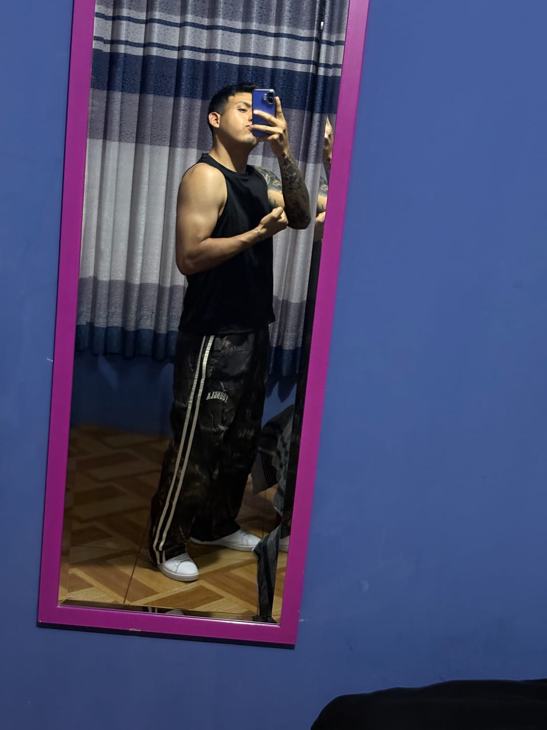 Customer photo review of 249 - Camo Flagship Track Pants