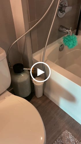Customer video review of Shower Water Softener System