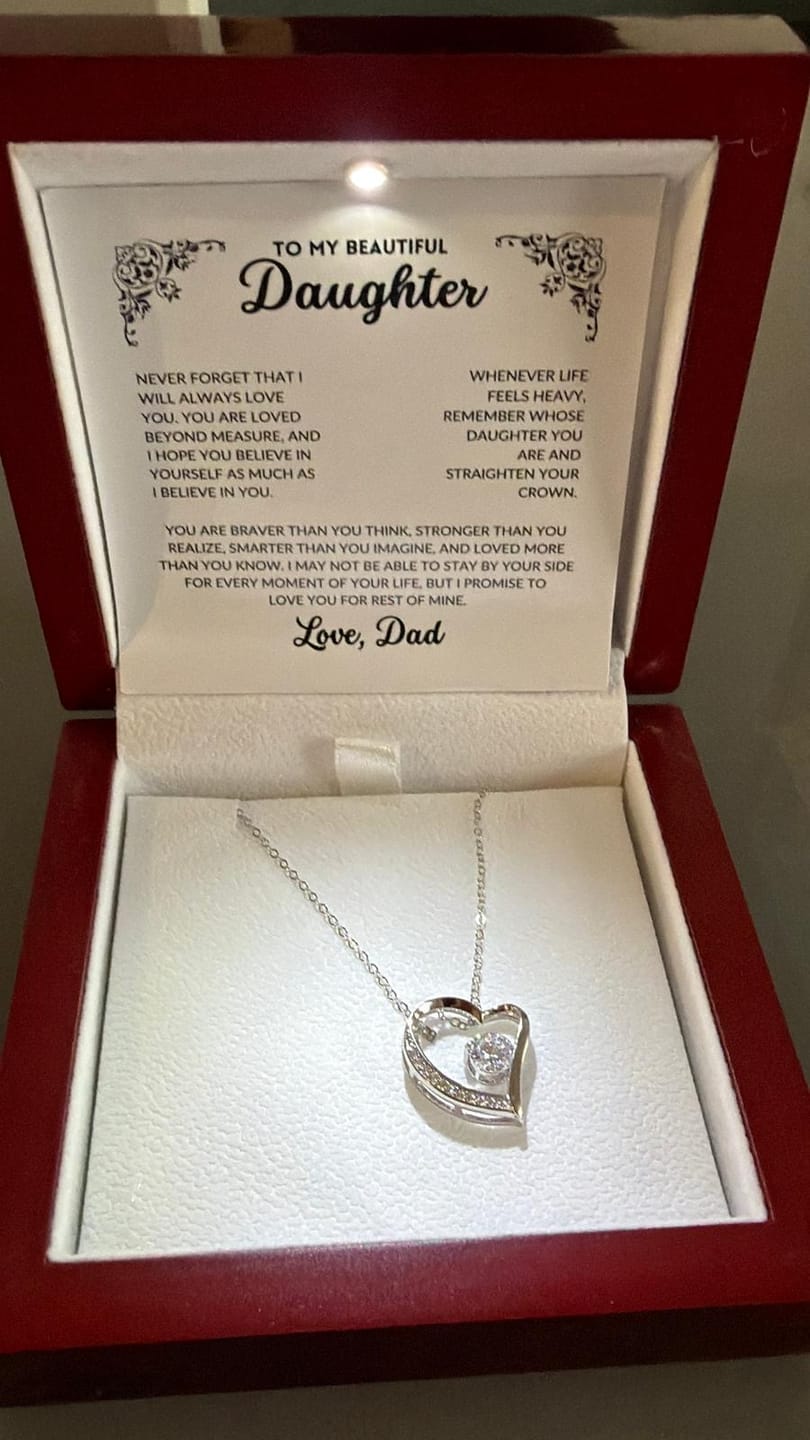 Customer photo review of (Almost Sold Out) I Will Always Love You - To My Daughter