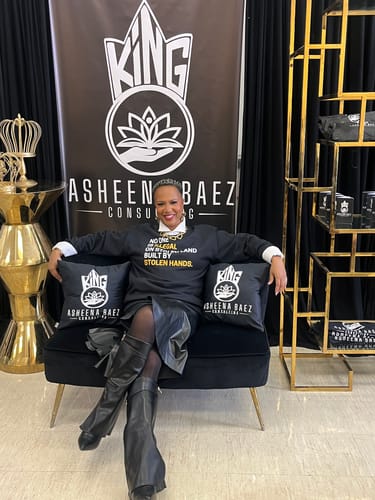 Customer photo review of Stolen Land Sweatshirt