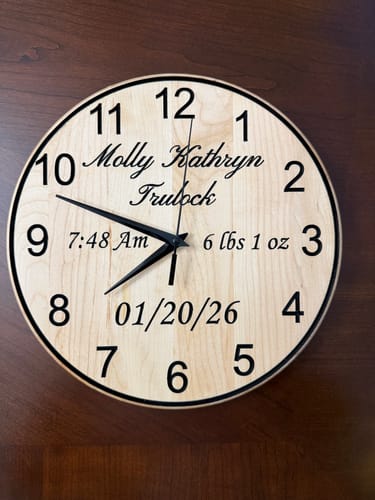 Customer photo review of Jan 2026 - Wall Clock Set